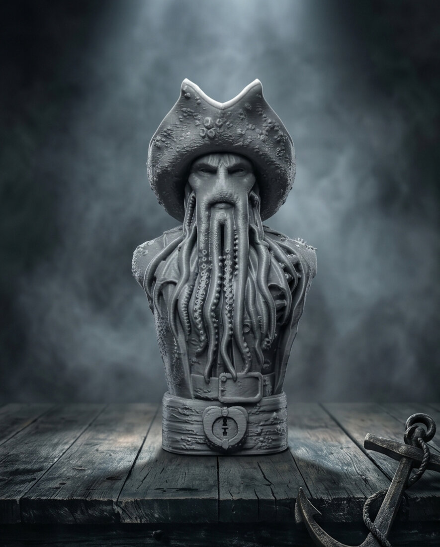 Cursed Sea Captain Bust