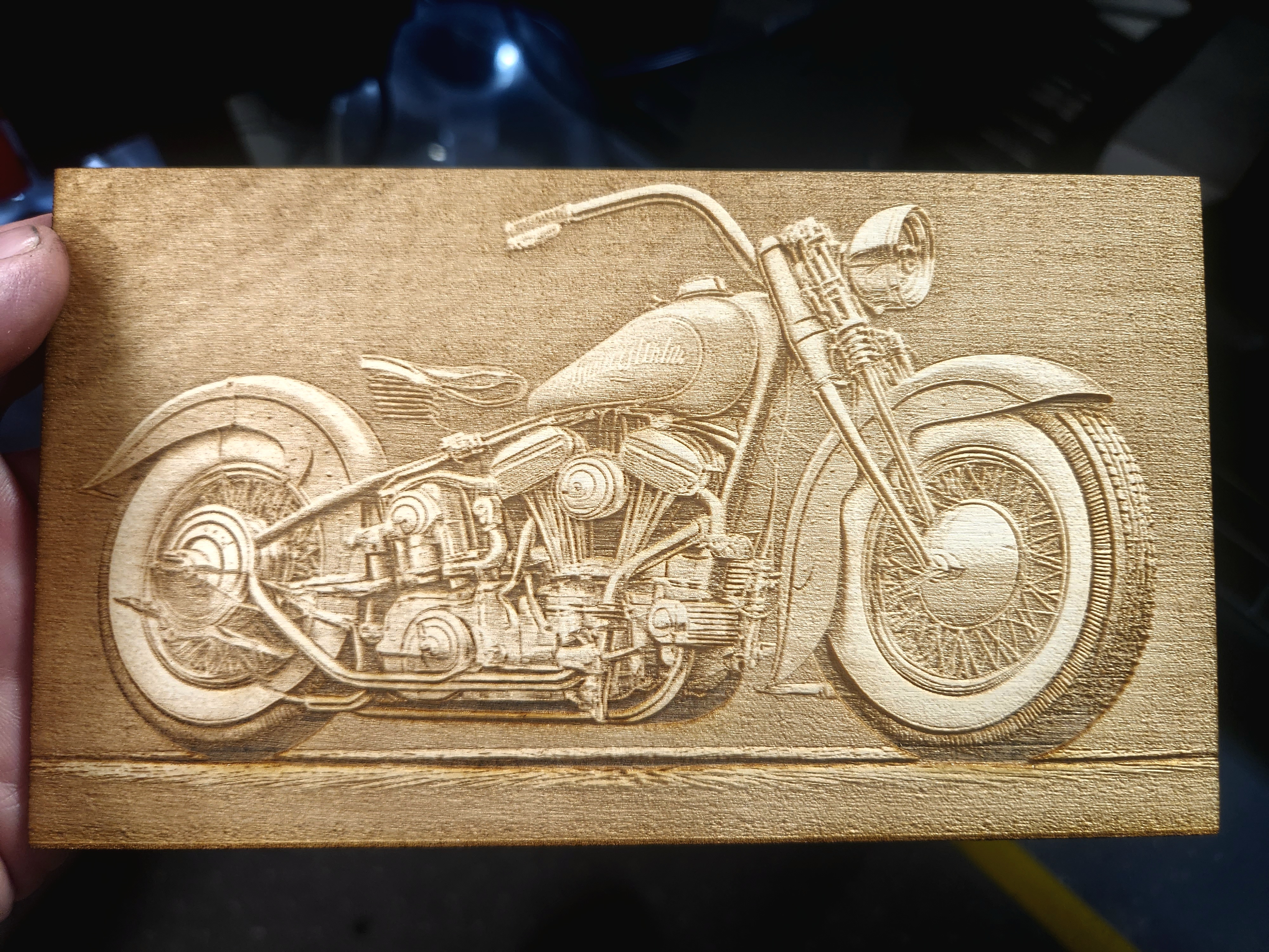 Laser Engraved Wood Art