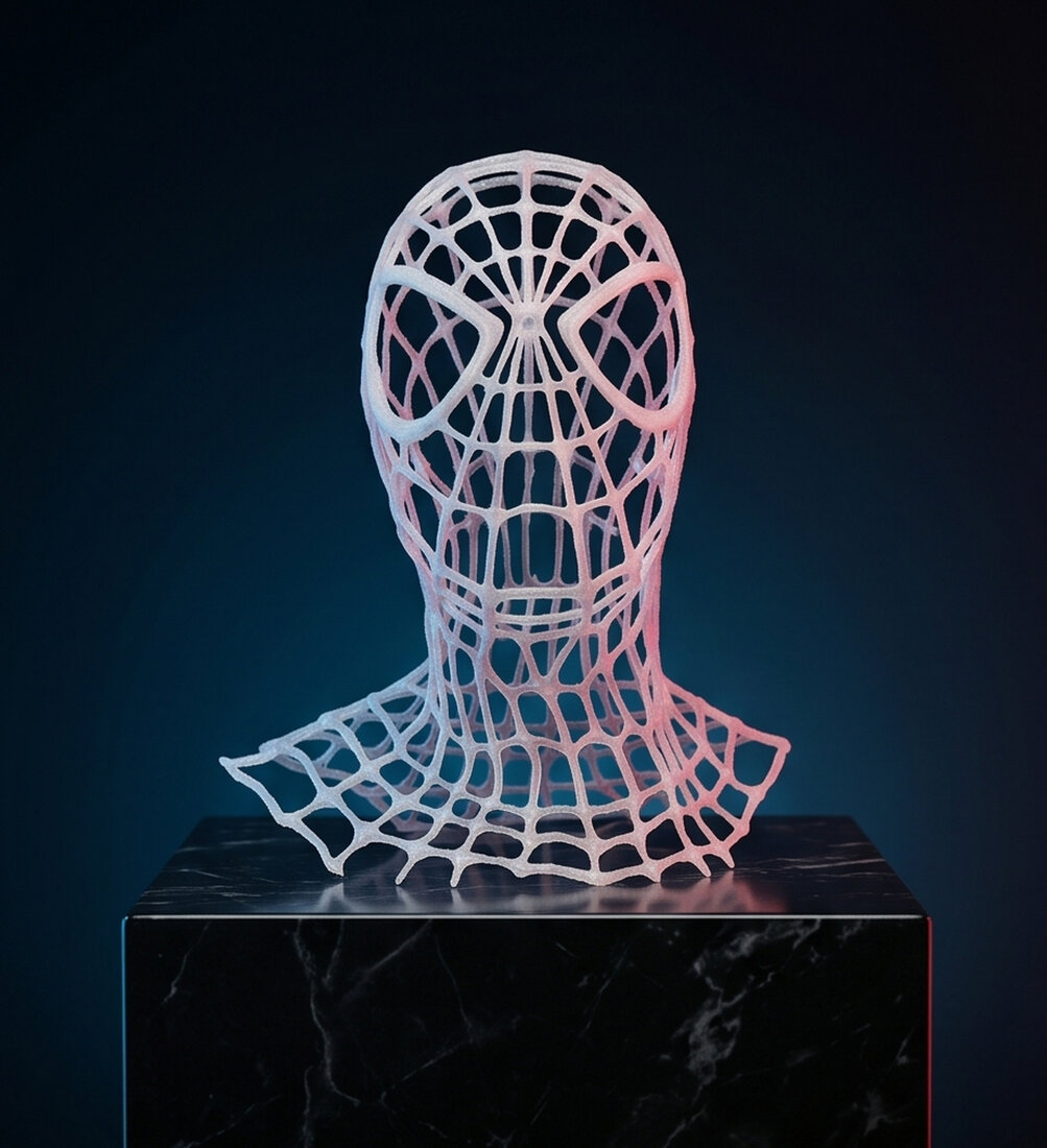 Spider-Man Wireframe