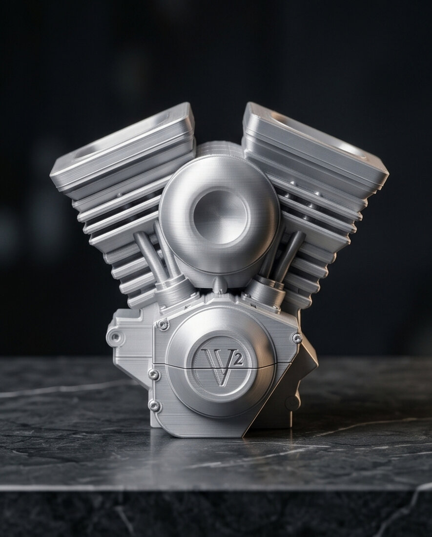 V-Twin Pen Holder